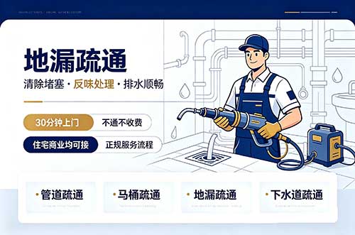 雅安地漏疏通