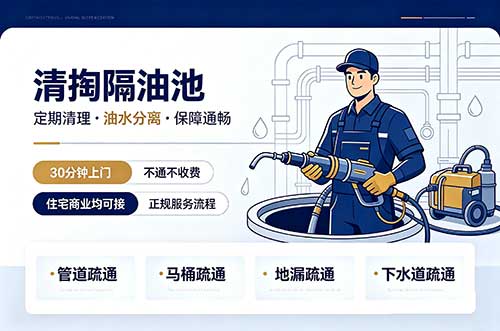 雅安清掏隔油池
